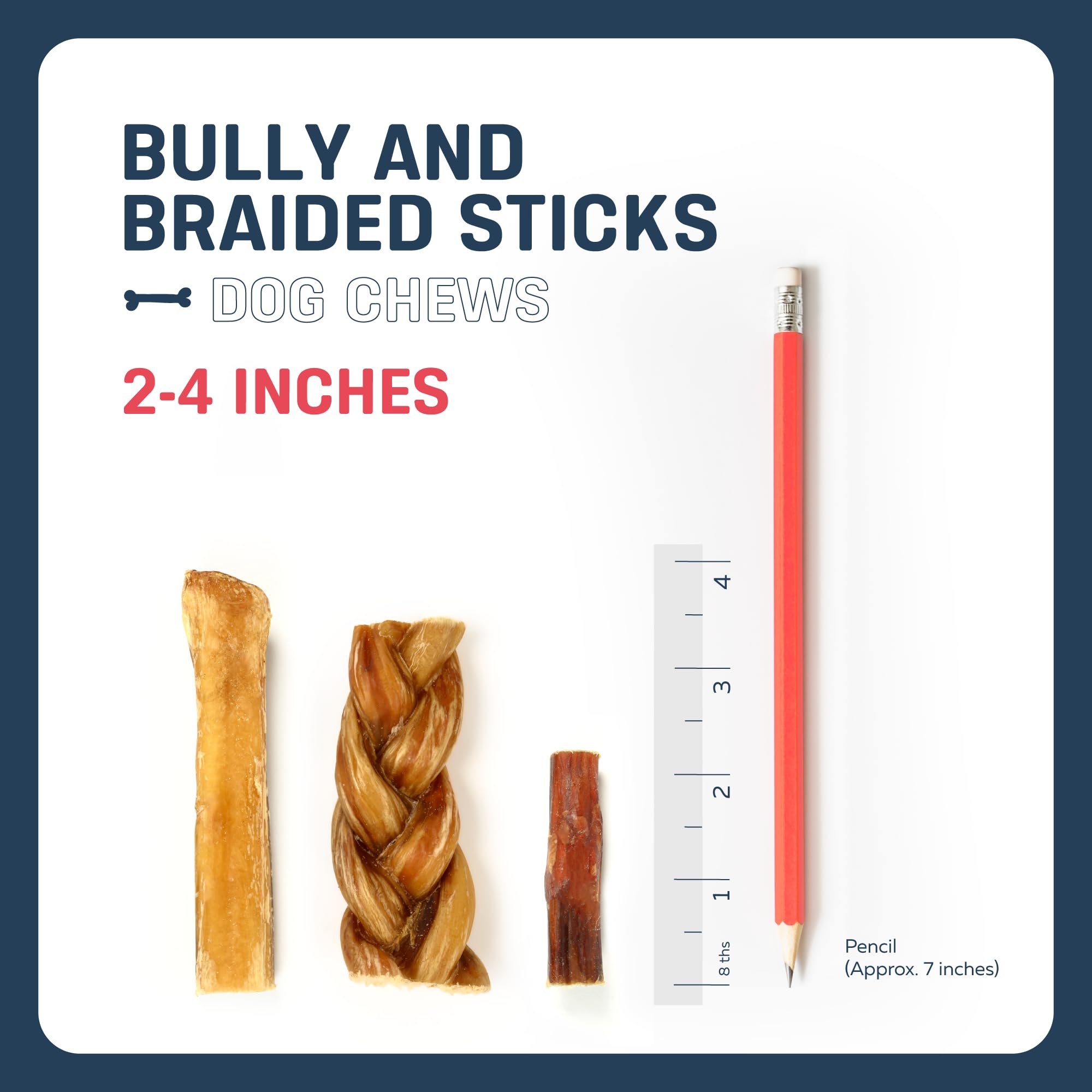 Big Lu jumbo thick bully sticks — durable chews for heavy chewers