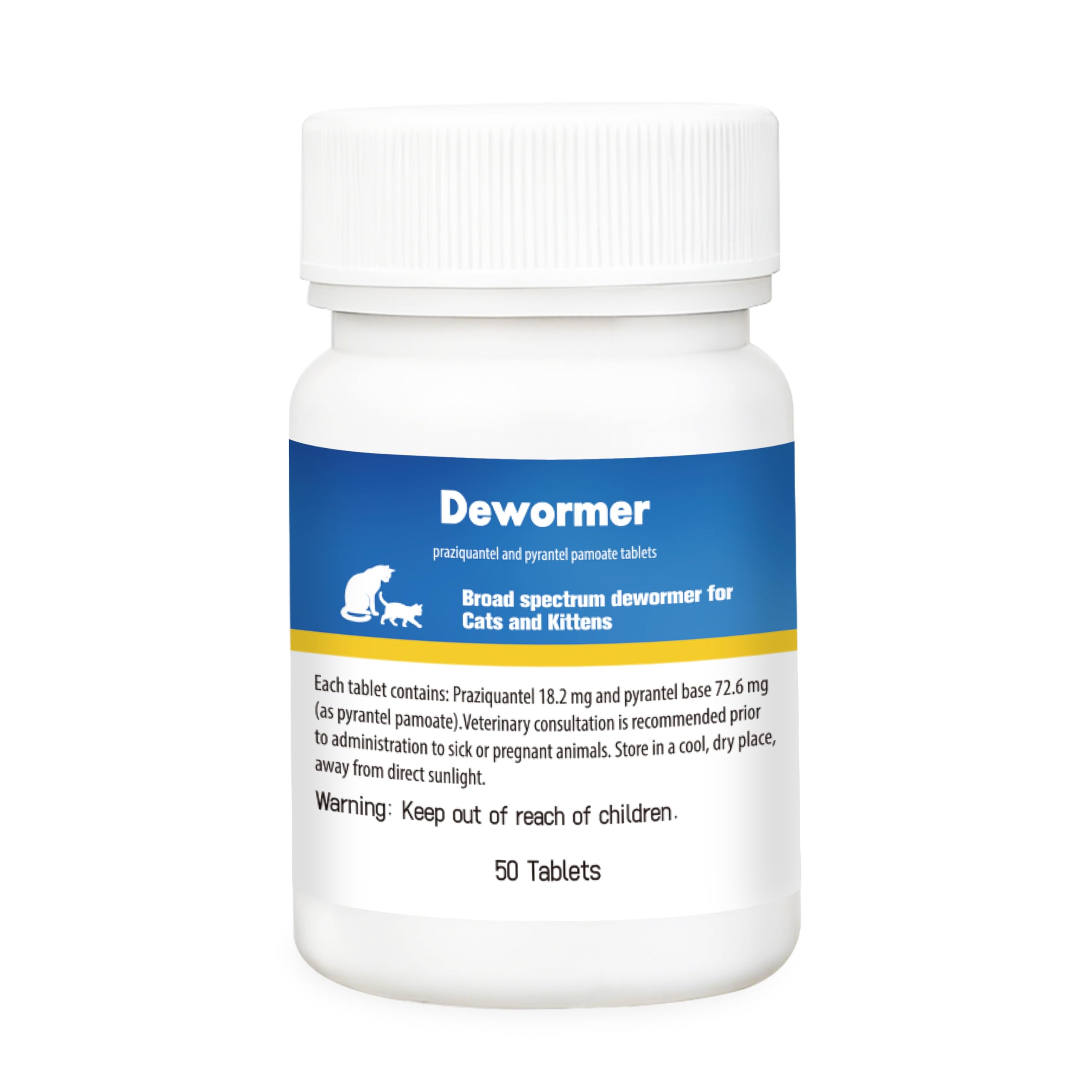 BiKontrun dewormer packaging for cats and kittens, easy at-home administration.