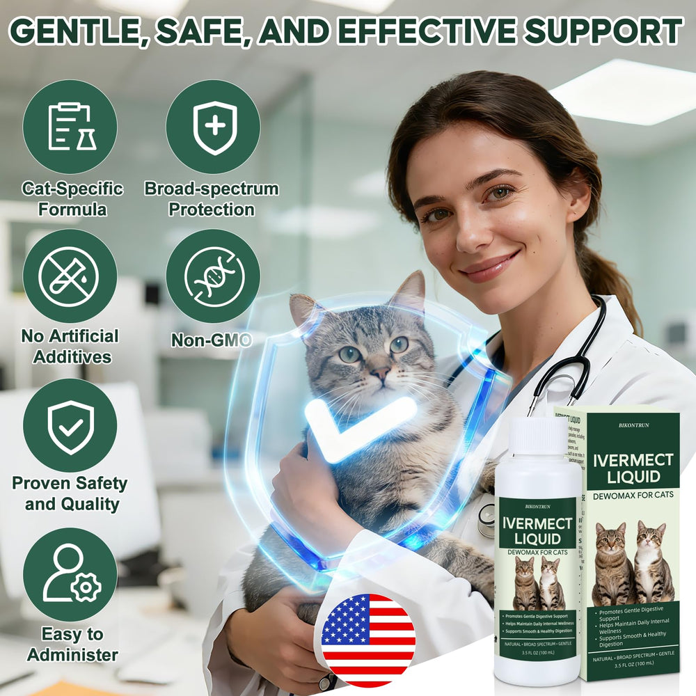 BiKontrun Dewomax daily care supports internal comfort in cats.