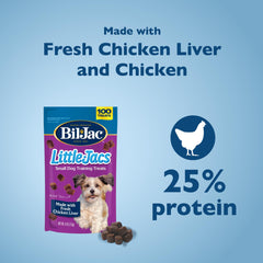Small dog training treats by Bil-Jac Little Jacs aid sessions.