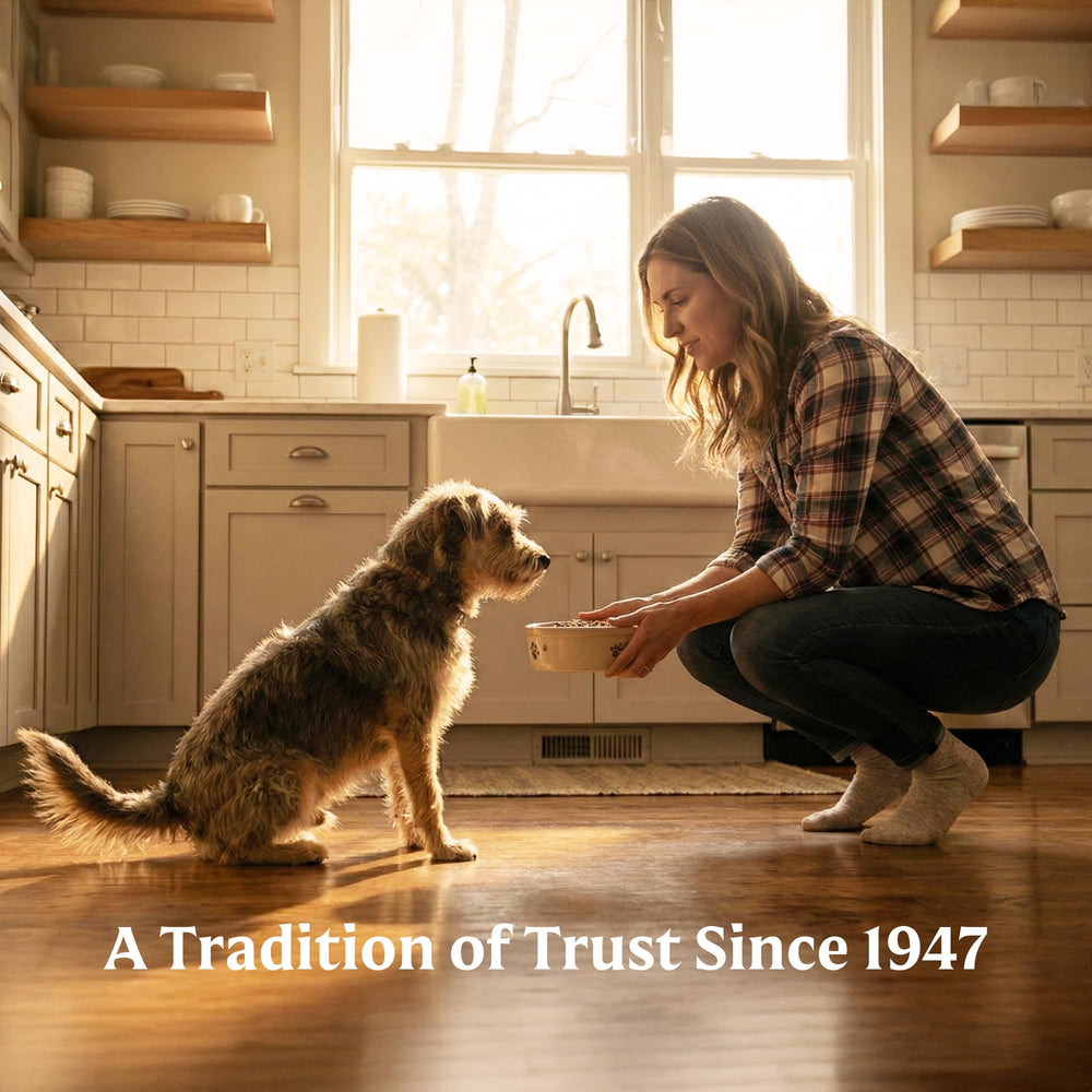 Bil-Jac USA-made dog food signals trusted quality.