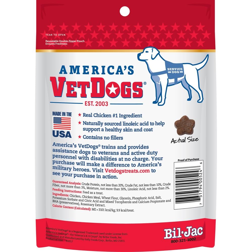 Bil-Jac Vet Dog Treats six-pack for convenient storage and rewards