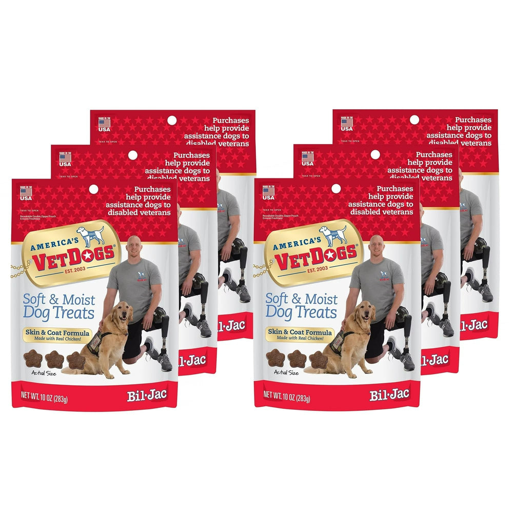 Bil-Jac Vet Dog Treats with real chicken ingredient for tasty rewards