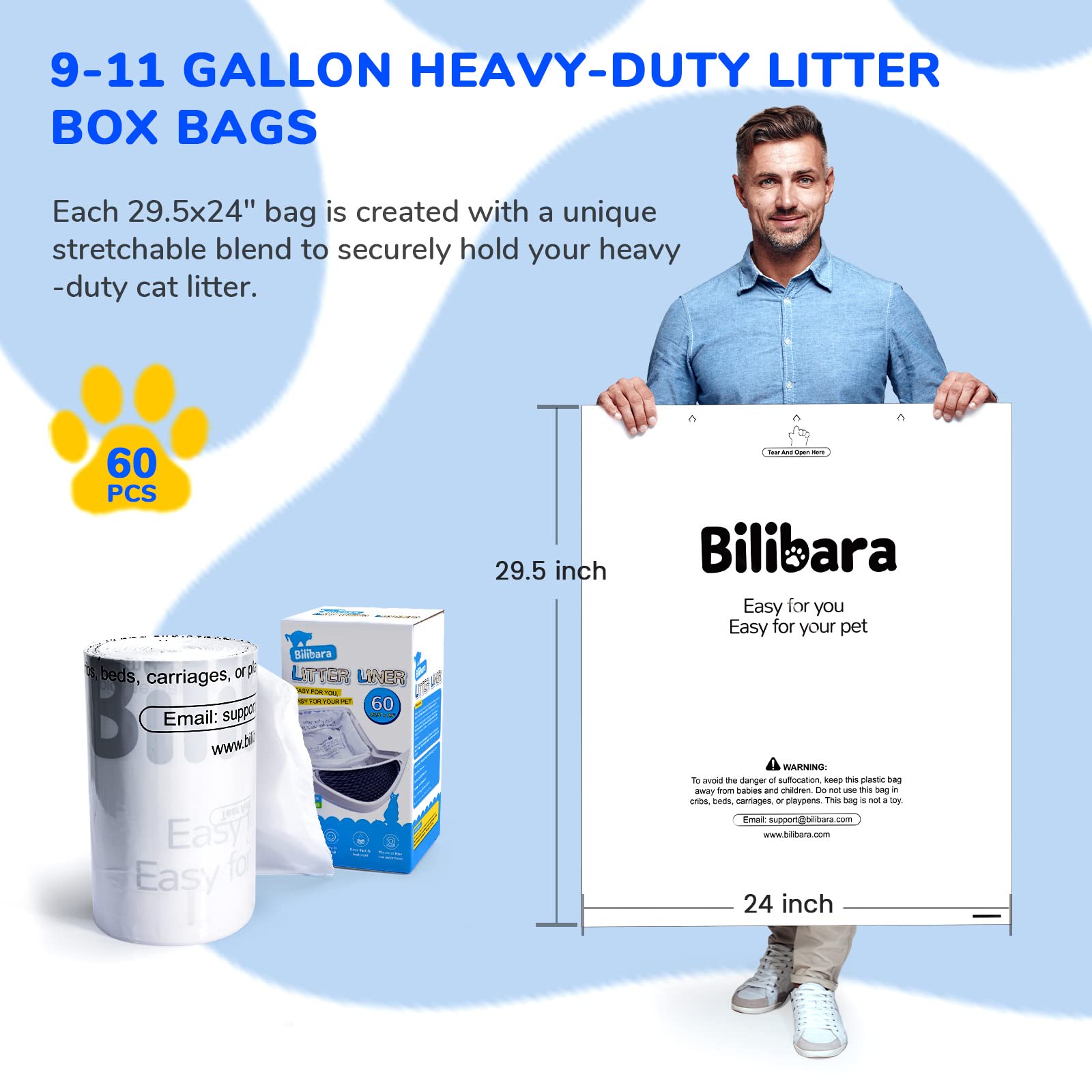 Bilibara-easy-install-empty-design makes replacement quick and clean.