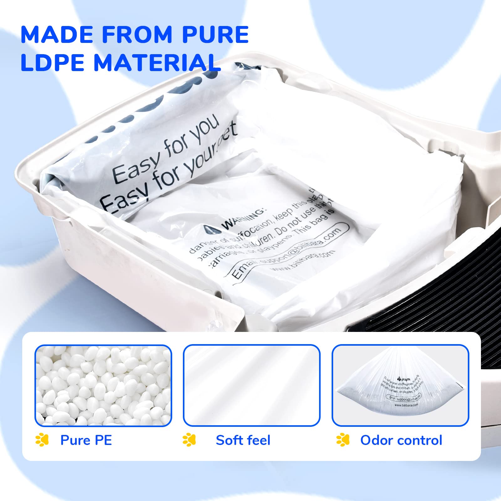 Bilibara easy to install and remove to minimize mess.