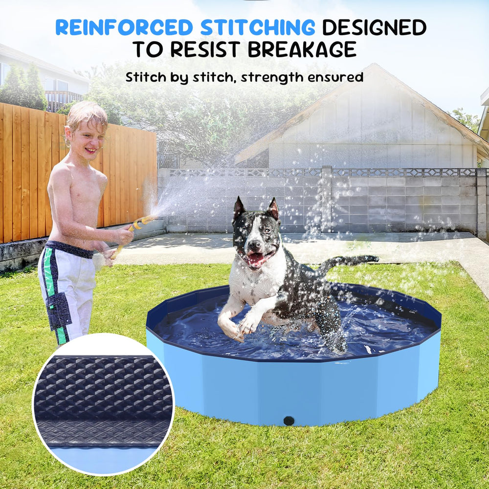 Bilibara foldable pool drain hose enables easy water disposal