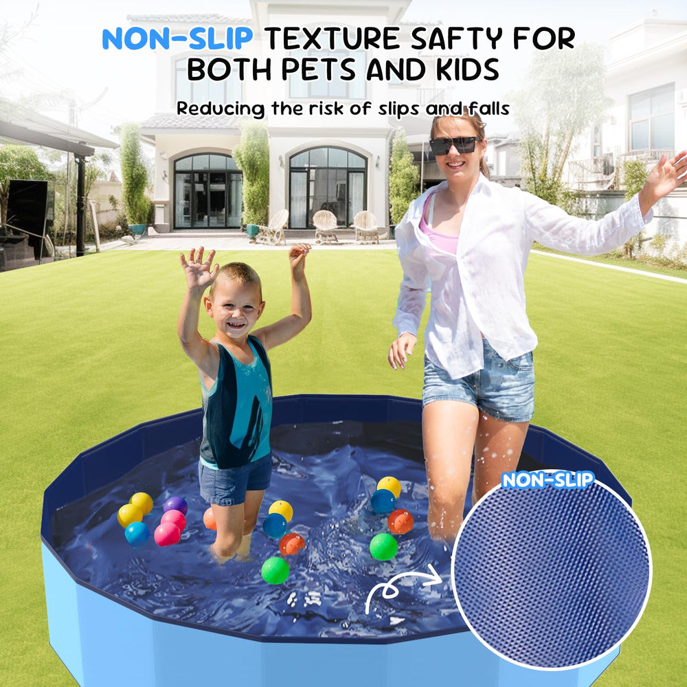 Bilibara pool with durable PP board keeps shape without water