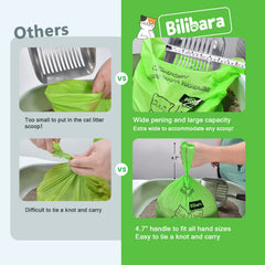 Bilibara pull-out design bags dispense one-handed for quick cleanup.