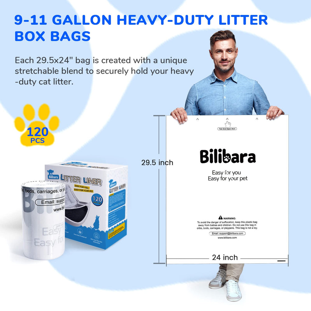 Bilibara slippery LDPE aids bag removal without tearing.
