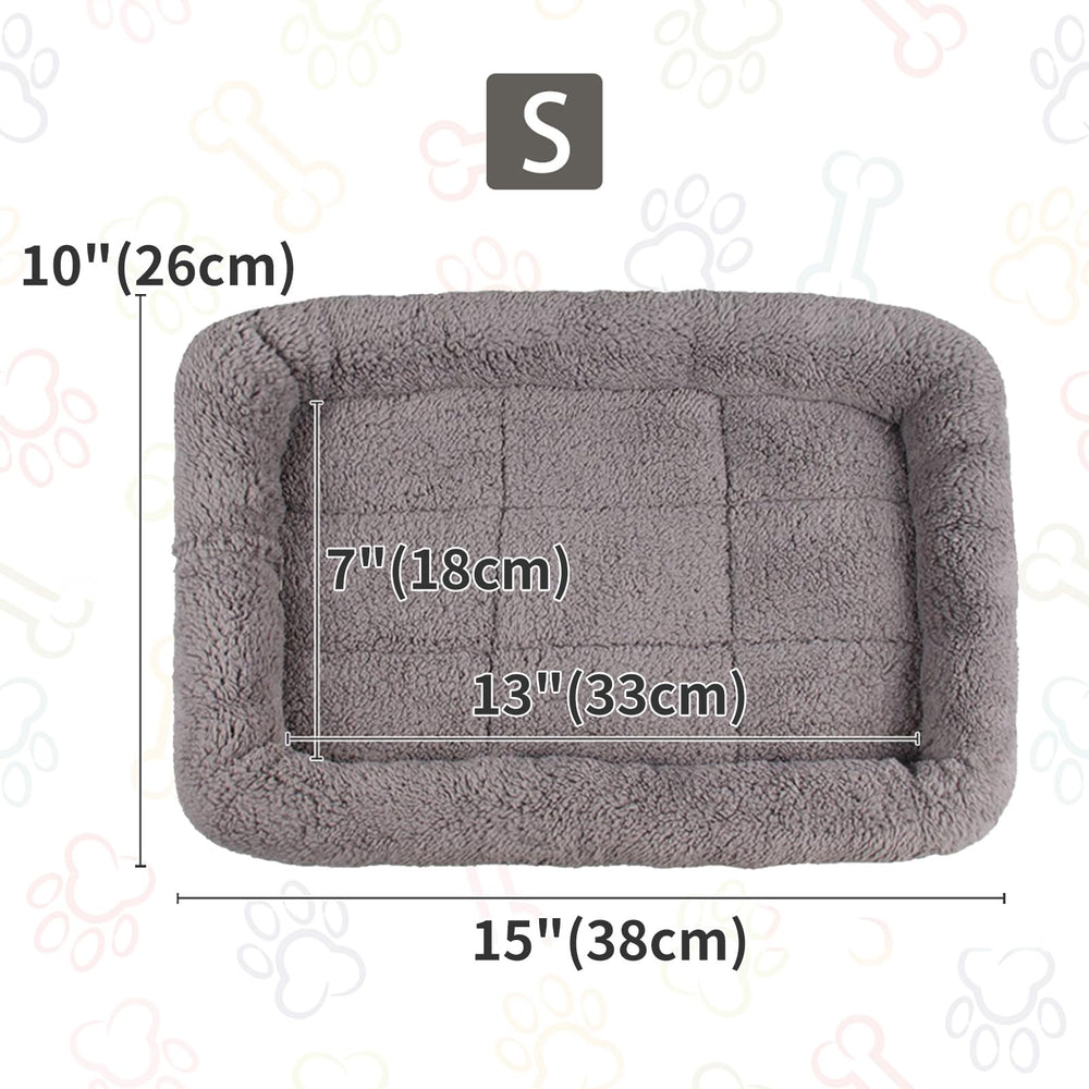Billionchains bed fits pet crates and carriers for travel.