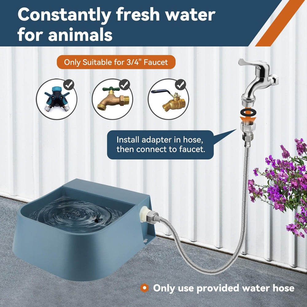 Billionchains includes waterproof tape and adapter for easy, leak-free setup.