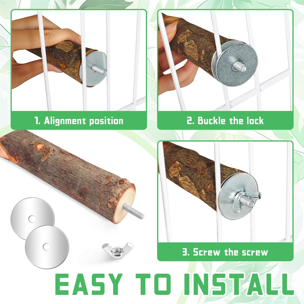 BILLIOTEAM easy-to-install cage hardware for fast setup