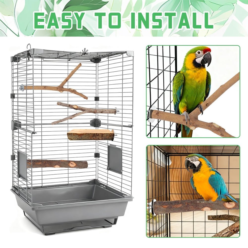 BILLIOTEAM compatible with African Grey and Macaw parrots