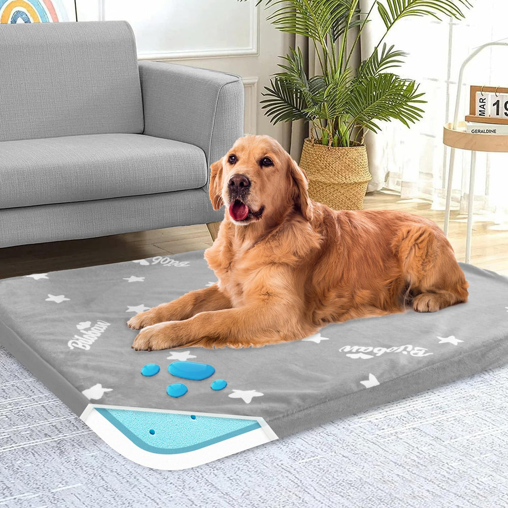 Biloban waterproof dog bed cover, removable, easy to wash.