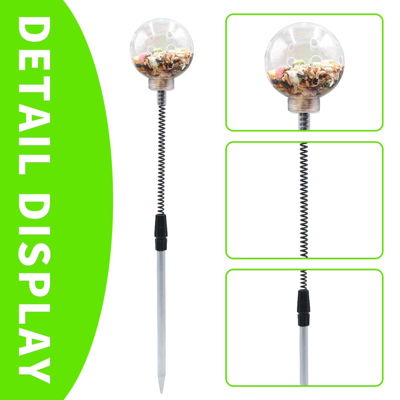 BingegePet ground stake installs easily for steady outdoor use