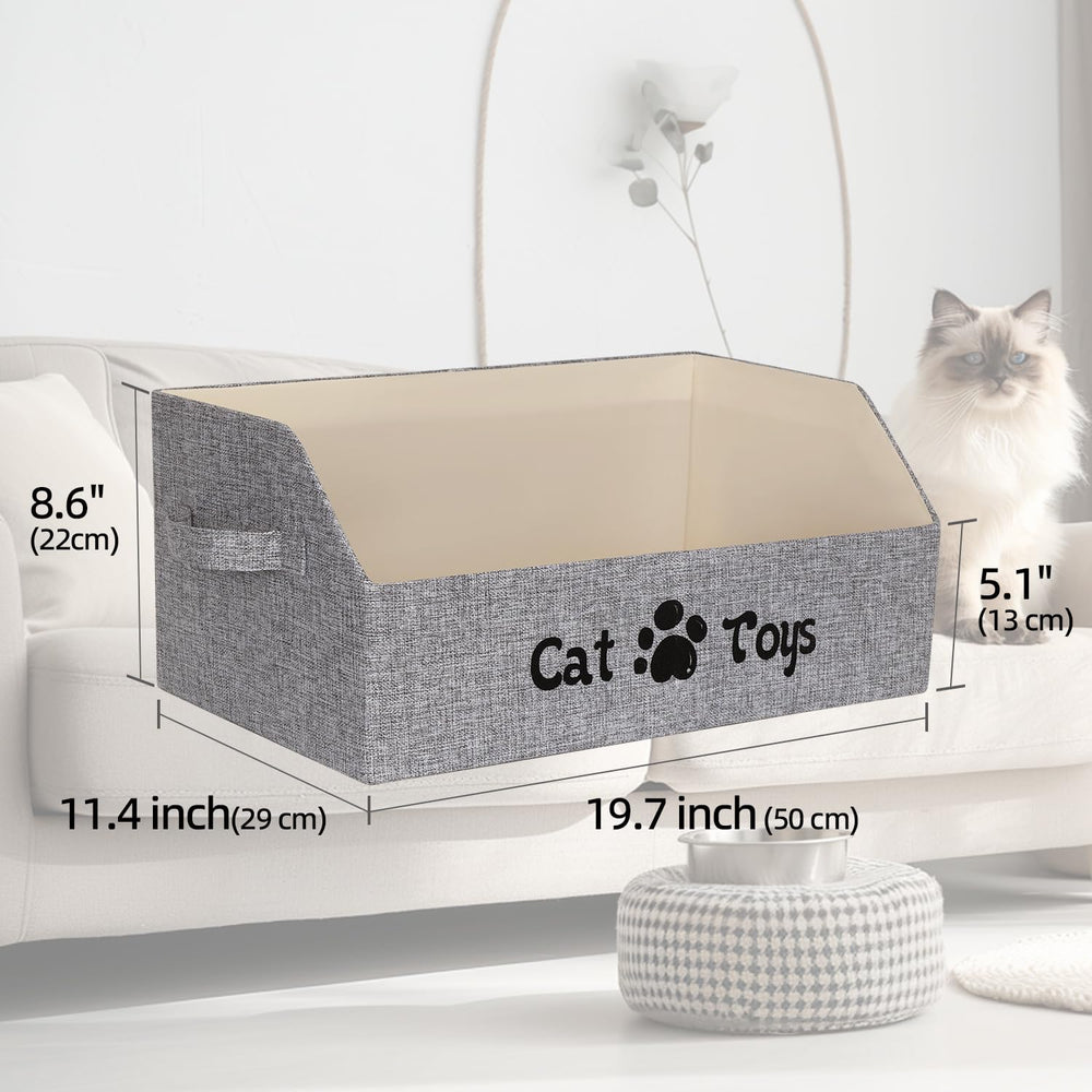 BinWhiz bin durable materials showcase premium linen fabric and reinforced bottom