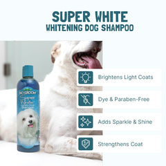 Bio-Groom dog conditioner bottle providing deep moisturizing for dry skin.