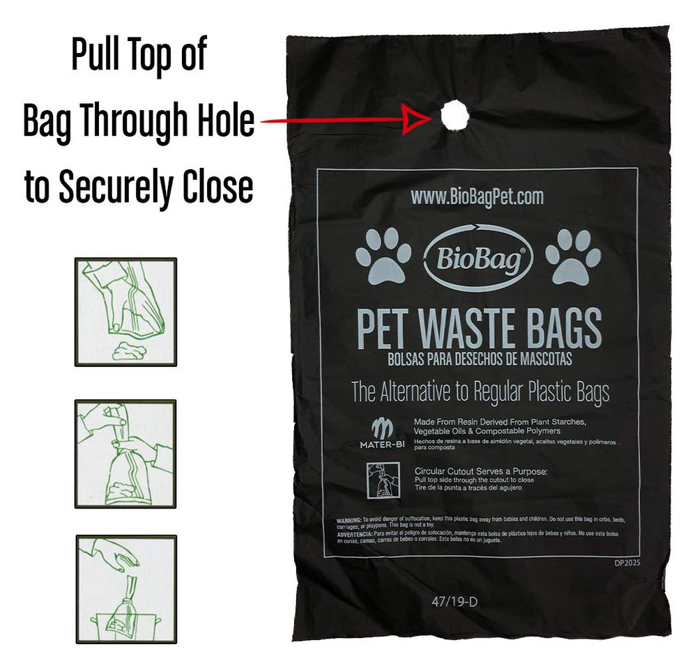 BioBag four-box packaging enables easy storage and quick access.