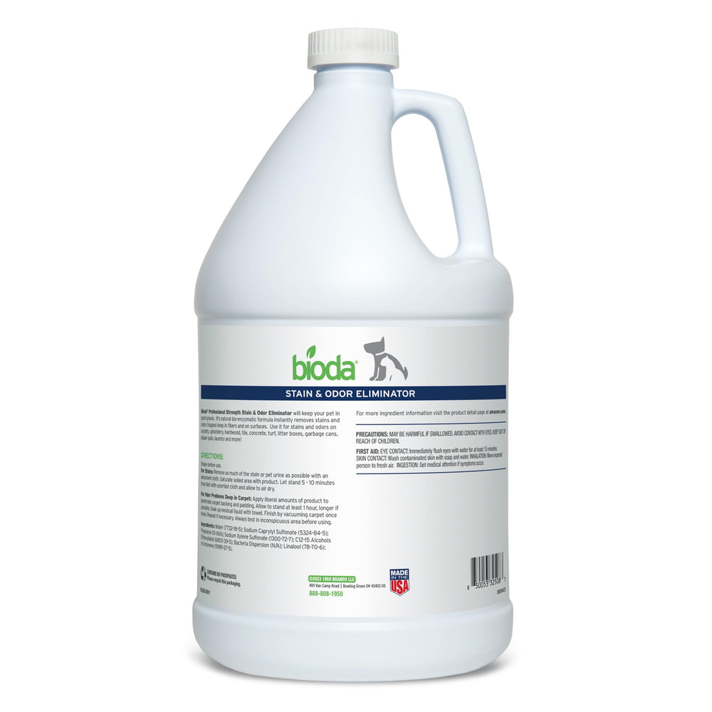 Bioda bottle with USA-made label signals quality and safety