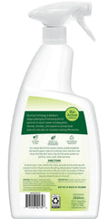 Close up of Bac-Out label showing enzymatic plant-based formula.