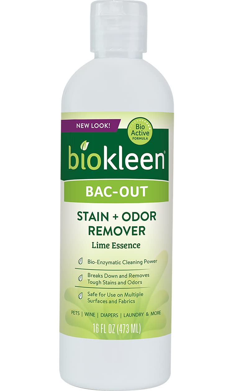 Biokleen Bac-Out Stain and Odor Remover bottle for ready-to-use stain control.