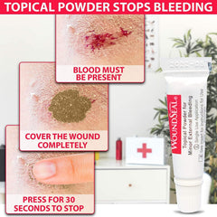 Biolife WoundSeal barrier formation on the skin seals minor openings without adhesives.