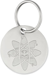 BIOPOWER PET Shield tag close-up highlighting toxin-free pest deterrence for pets