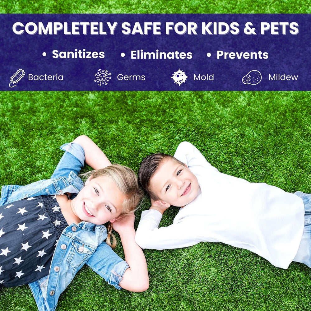 BioTurf ideal for dog runs and kennels to control odors.