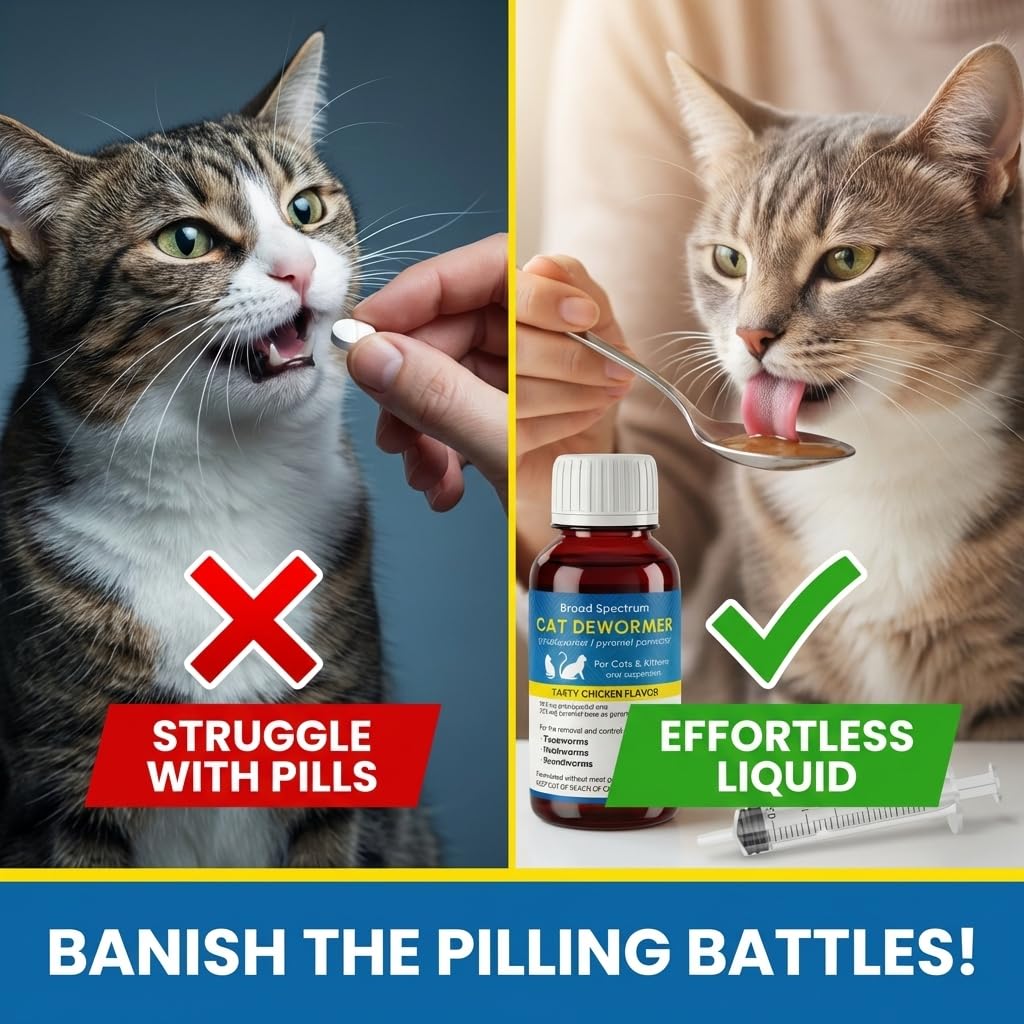 Bipinelyt dewormer mixes easily into wet food or treats for convenience.