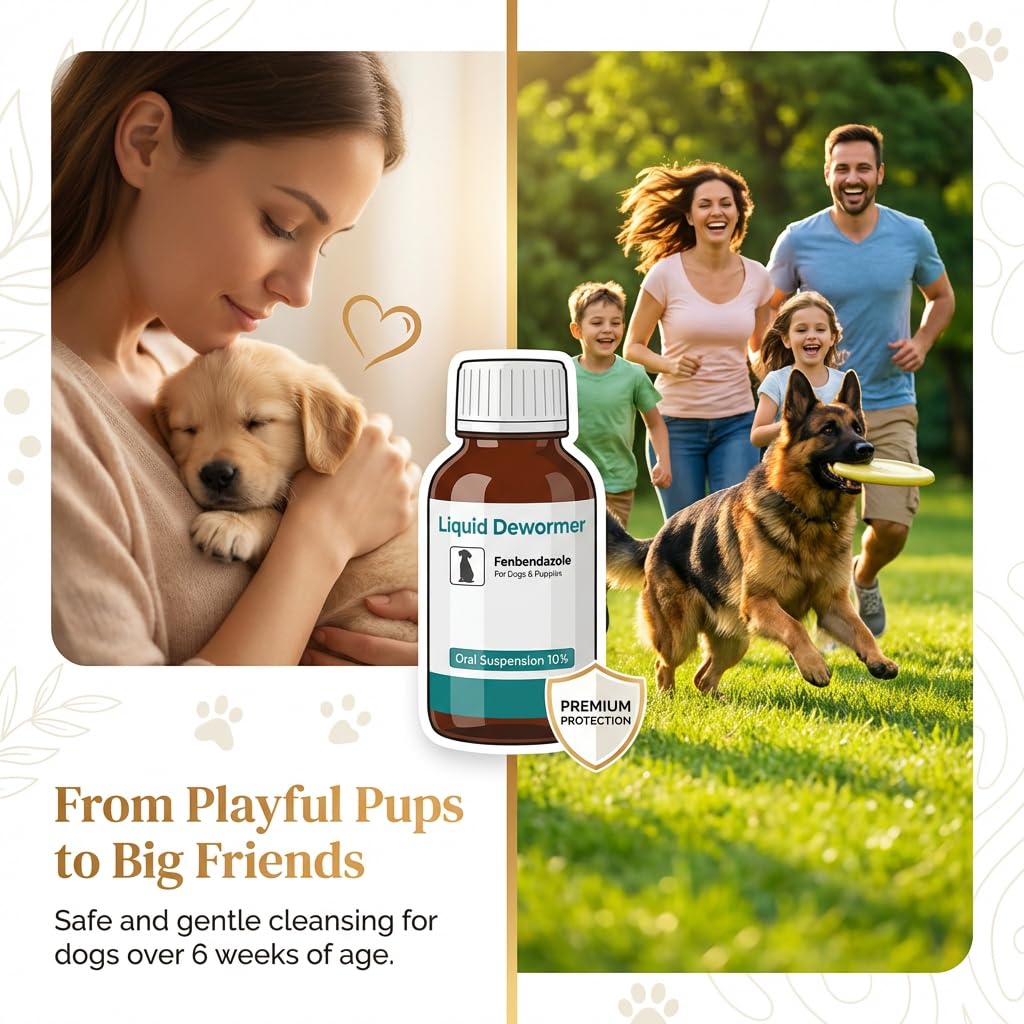 Pet dog enjoying wet food with Bipinelyt dewormer mixed in.