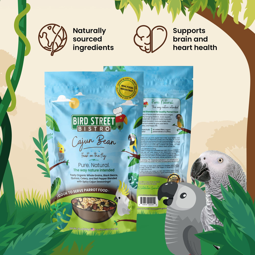 Bird Street Bistro Cajun Bean ready in 3 minutes for fast, convenient meals.