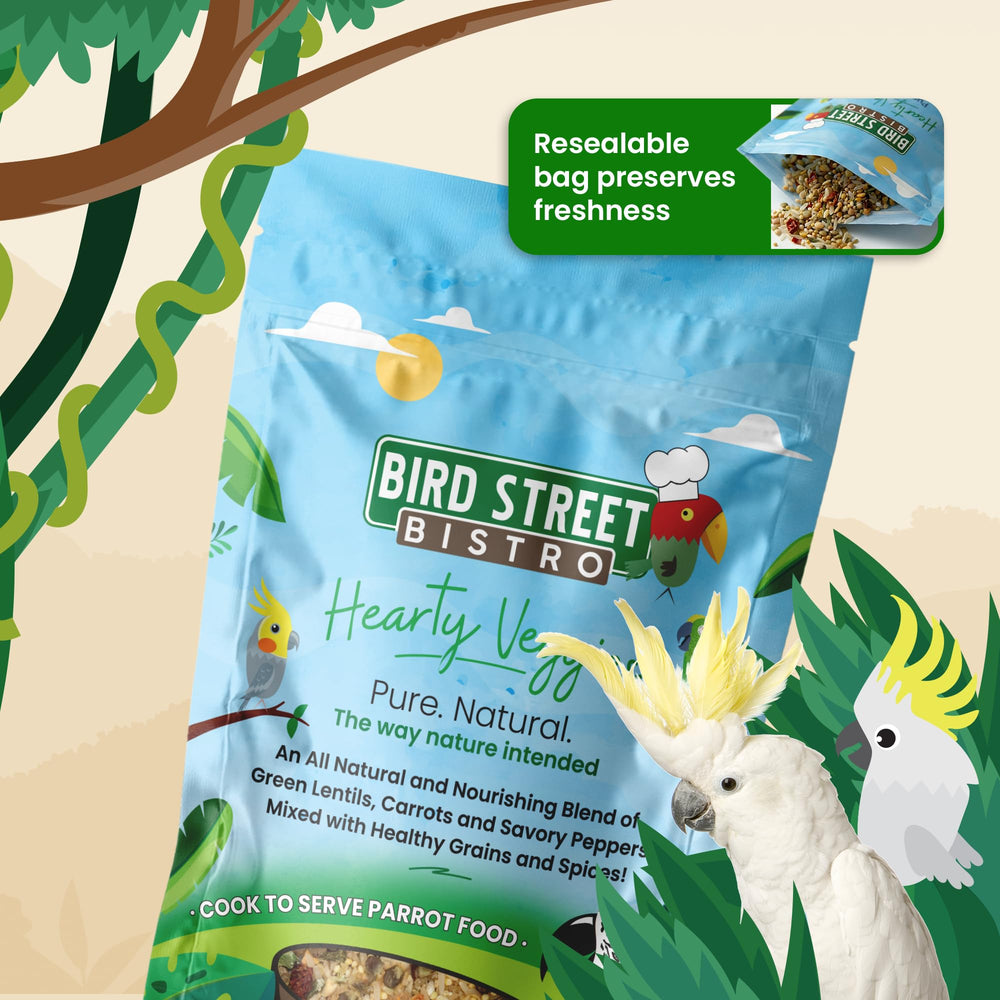 USA-made badge on Bird Street Bistro packaging.