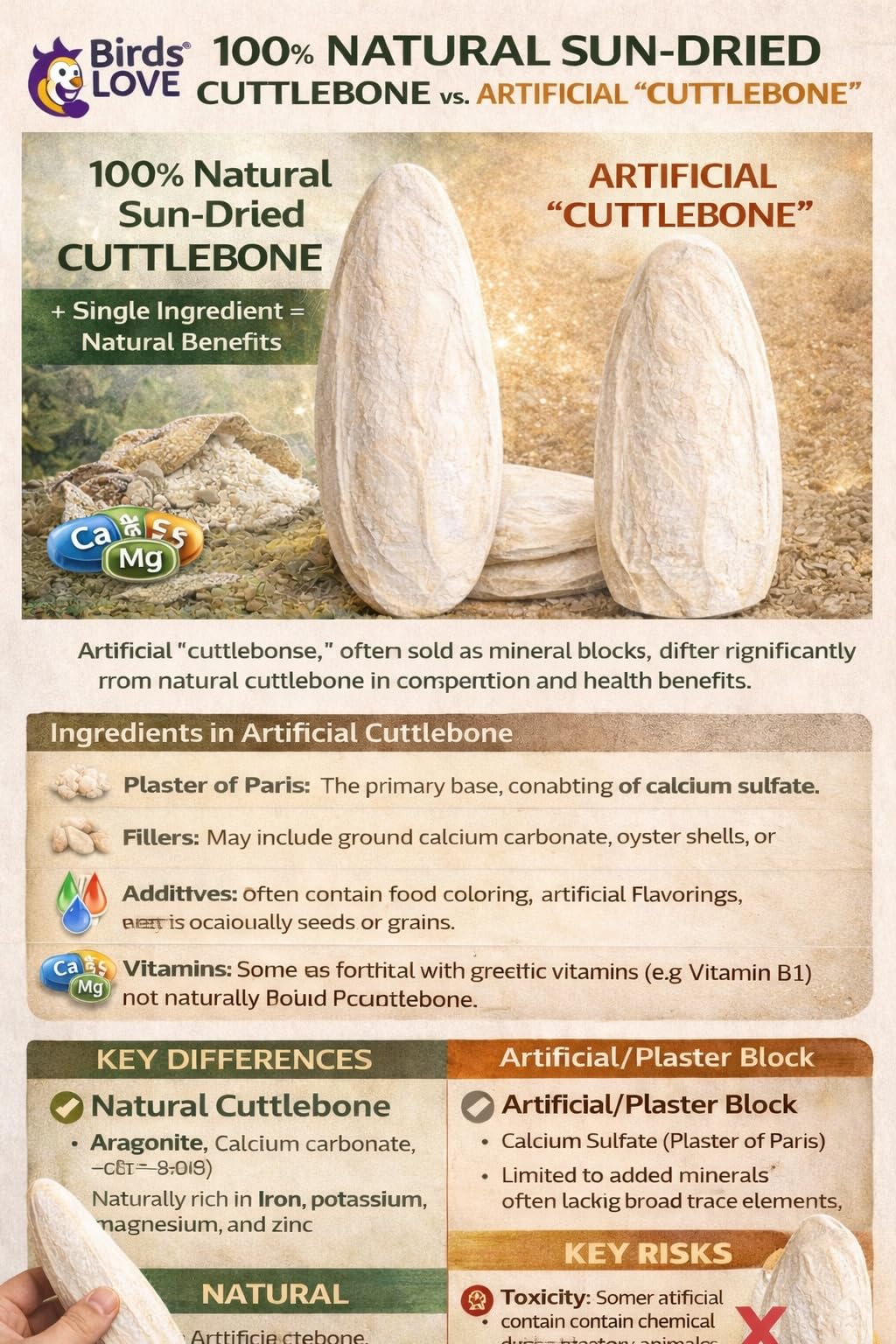 Birds LOVE cockatiel enrichment with accessible cuttlebone during daily cage time