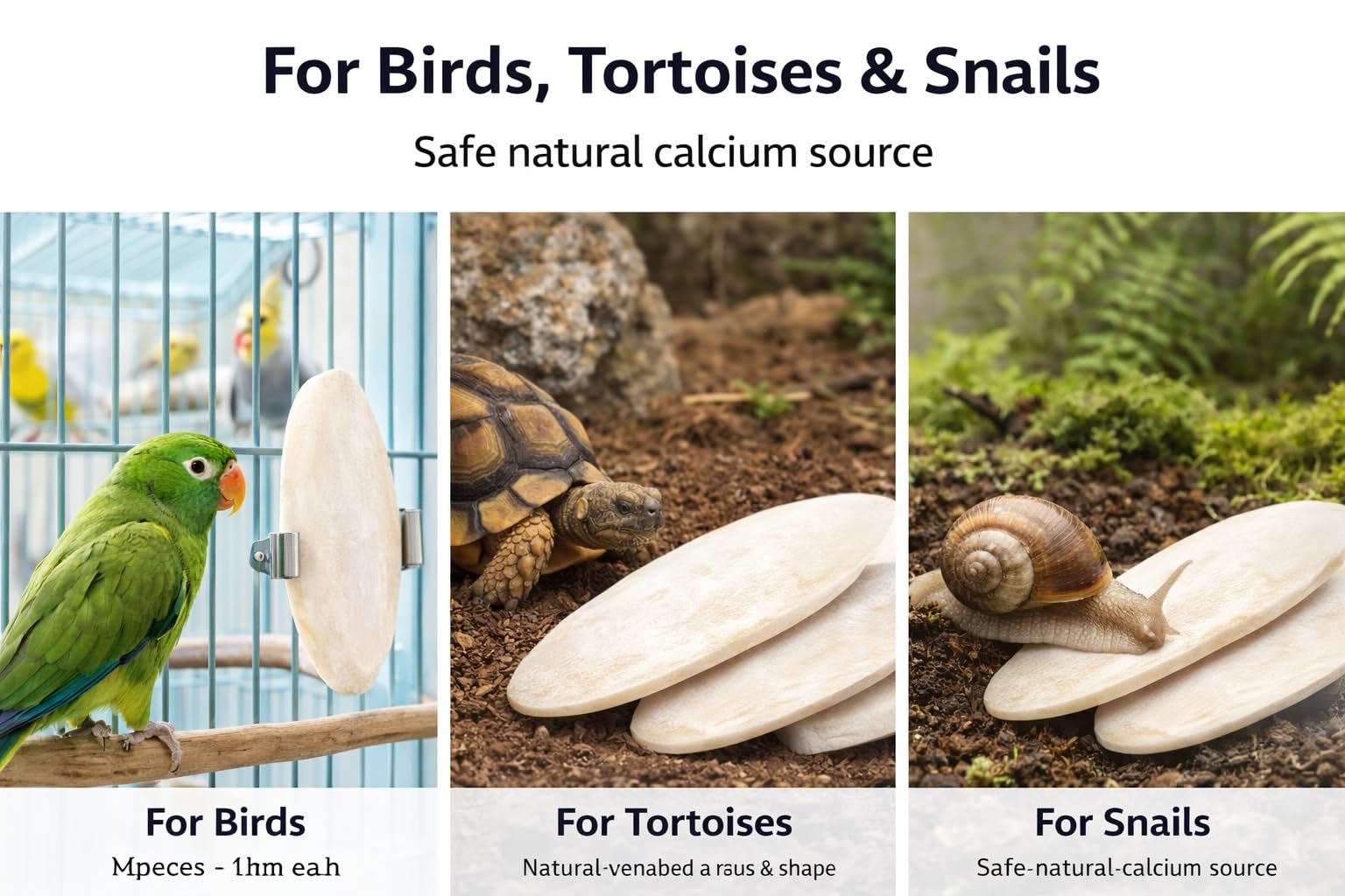 Birds LOVE multi-species use supports varied pet birds and even tortoises