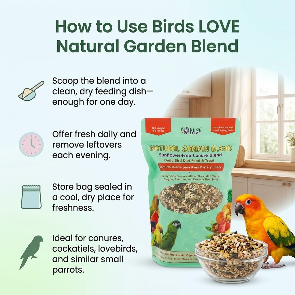 Birds LOVE nitrogen-flushed packaging preserves freshness