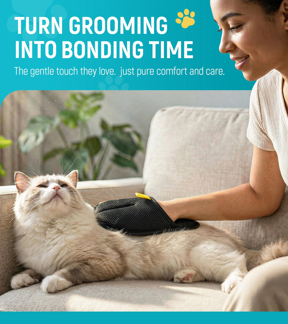 Bispoy easy-clean design lets you peel away fur.