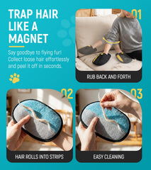Bispoy glove on clothes; multi-surface cleaning saves time during laundry.