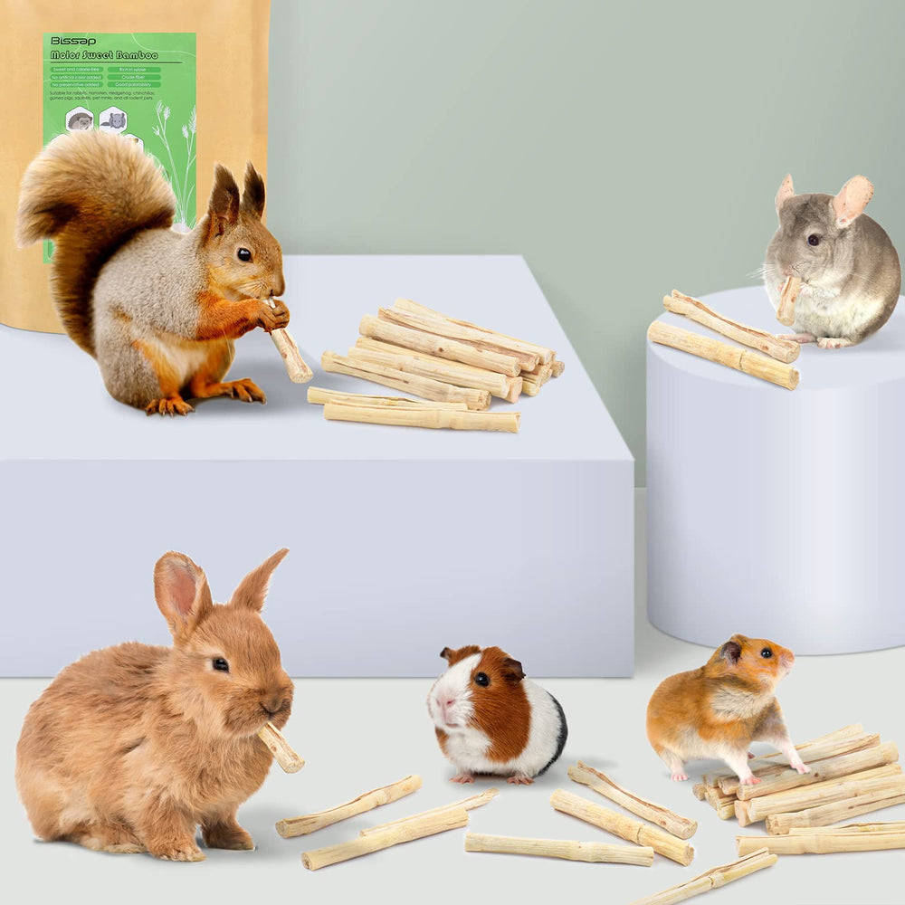 Bissap 910g packaging shows natural sealed bamboo chews