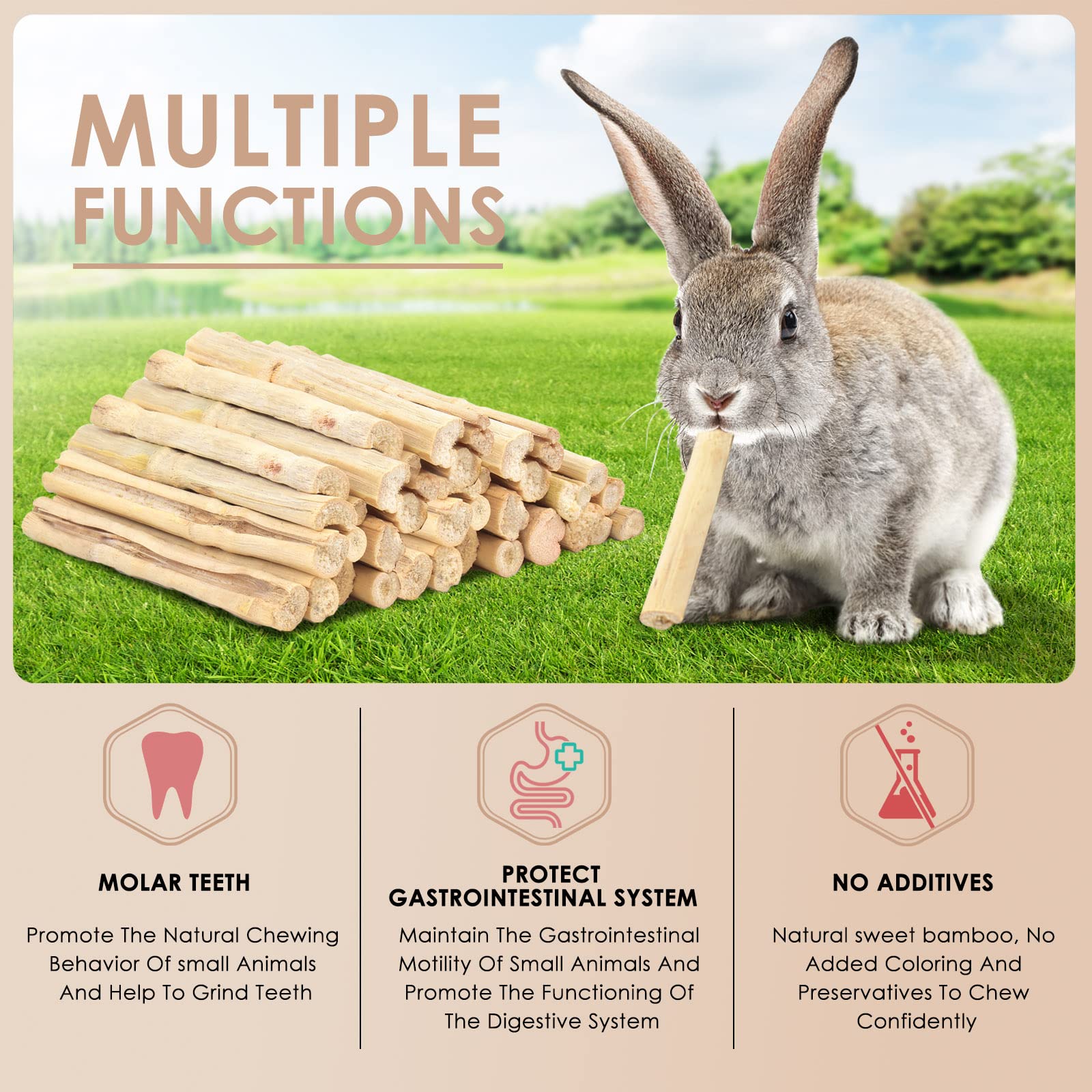 Bissap natural organic bamboo material with dietary fiber and vitamins.