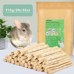 Bissap bamboo chew for hamsters offering crunchy enrichment