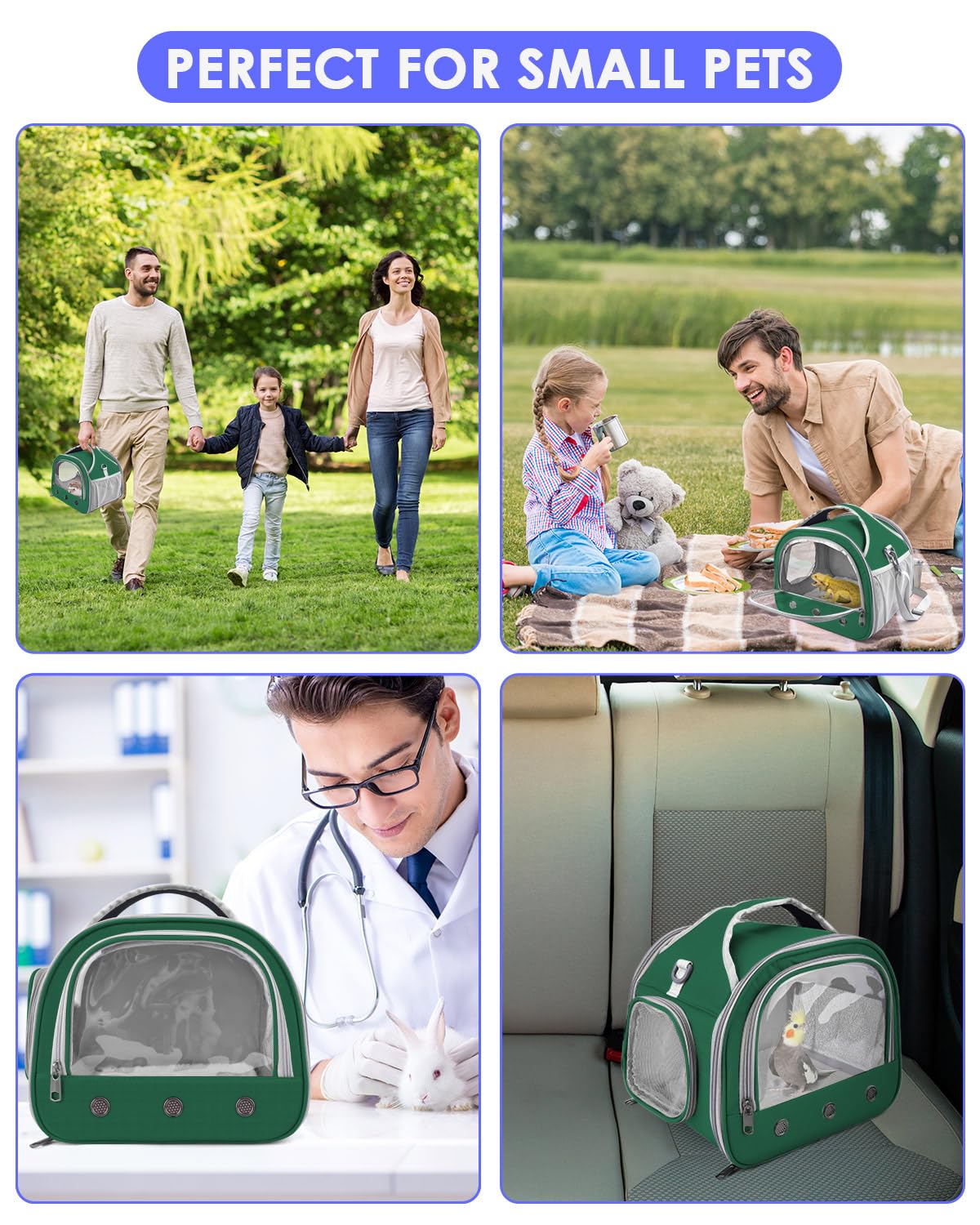 Bissap travel carrier compact size ideal for mobile travel