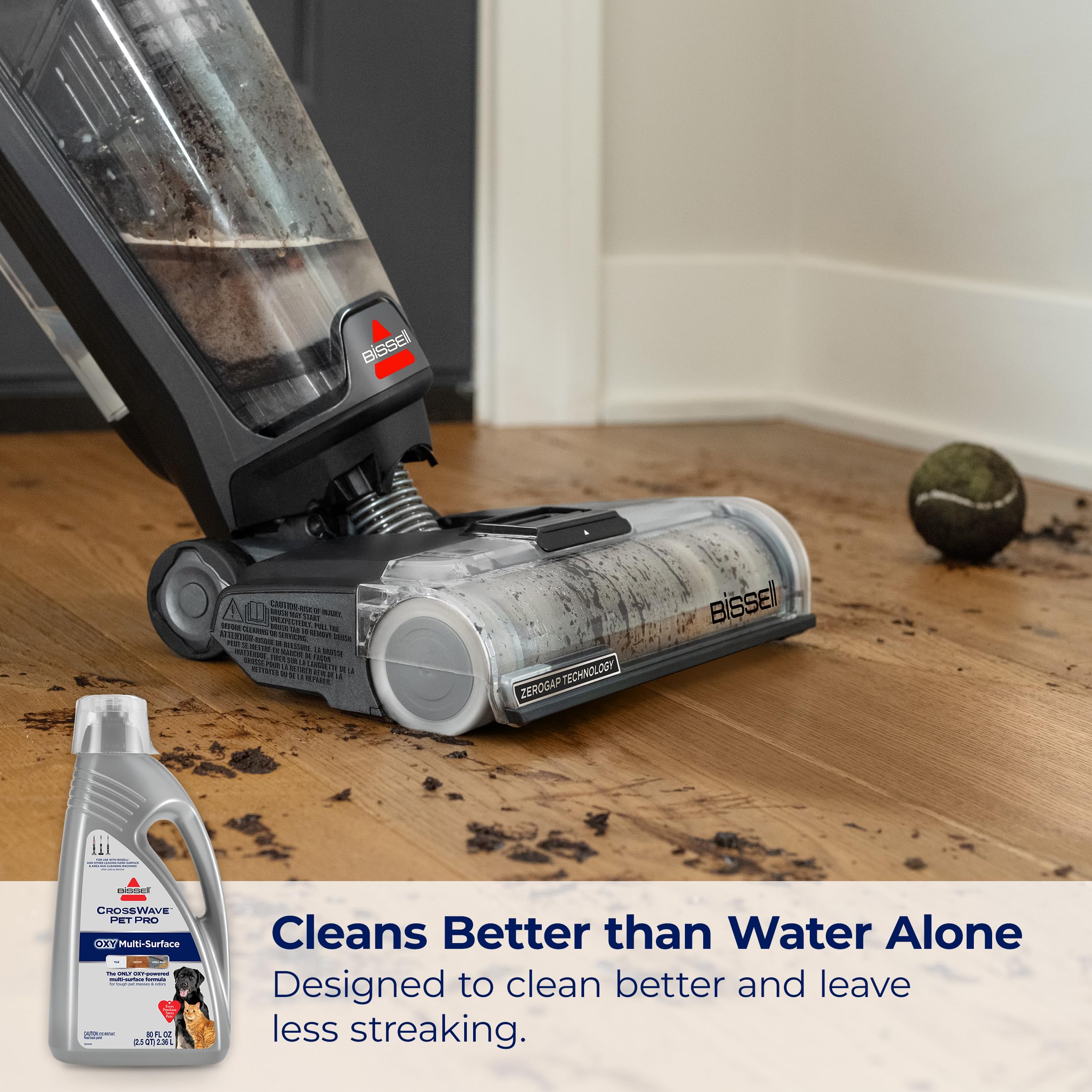 Bissell CrossWave Pet Pro Oxy is pet- and kid-friendly when used as directed