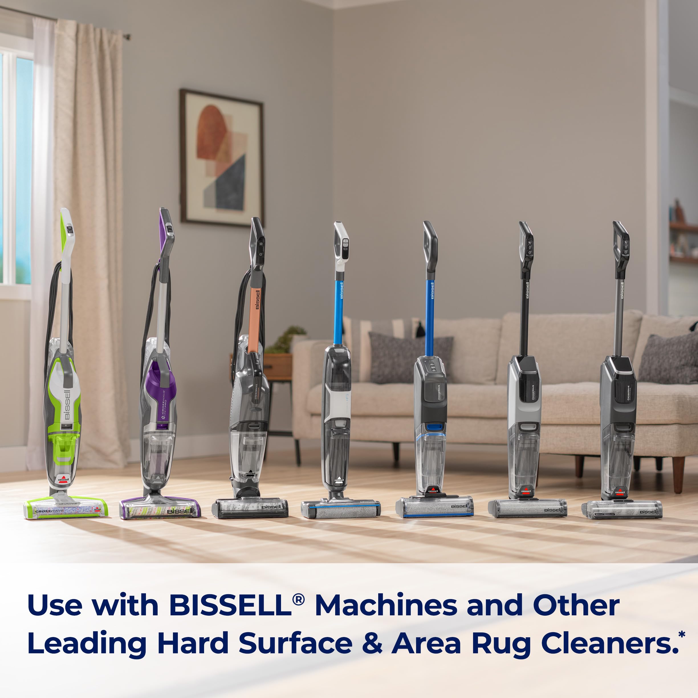 Bissell CrossWave Pet Pro Oxy delivers streak-free drying on floors