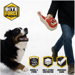 Bite Force aggressive-chewers toy ideal for strong chewers during outdoor play.