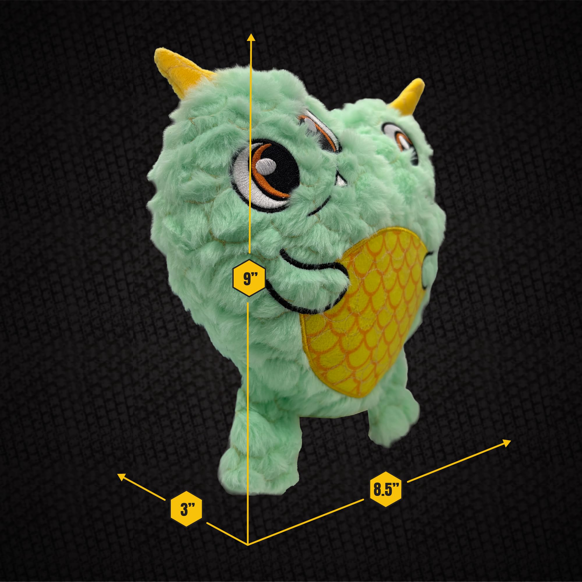 Bite Force durable stitching supports extended play with aggressive chewers