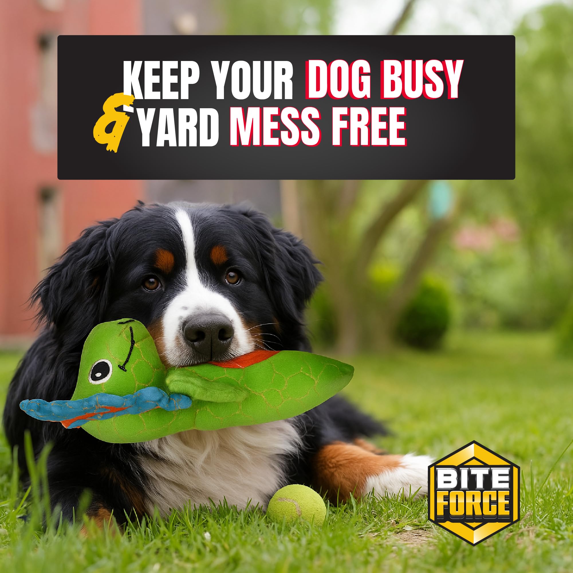 Bite Force green dino toy great for interactive play and cuddling