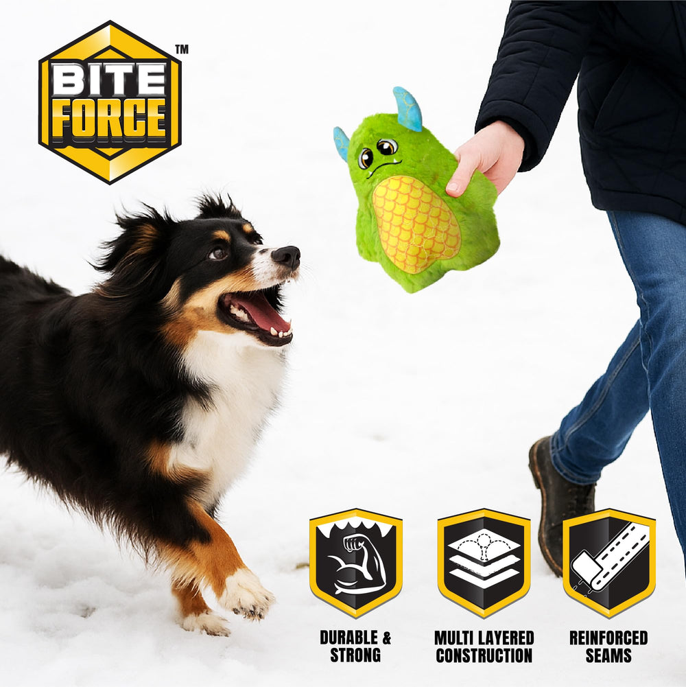 Bite Force interactive squeaker keeps dogs engaged during solo play