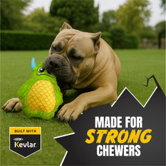 Bite Force Kevlar reinforced seams resist ripping during rough chews