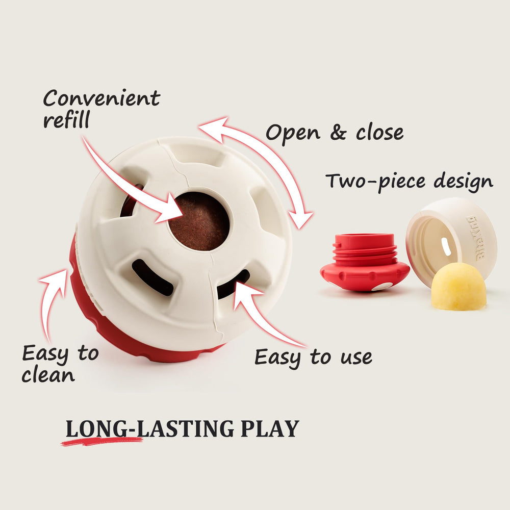 BiteKing threaded open close design for easy loading.