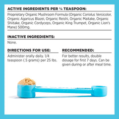 BIXBI Immunity Daily USA-made label emphasizes quality and NASC certification.